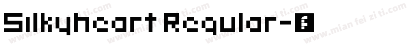 Silkyheart Regular字体转换